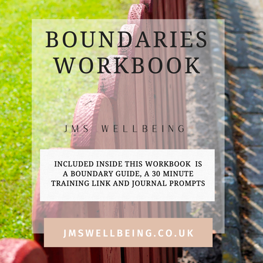 Boundaries Workbook (instant digital download)