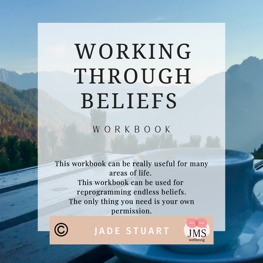Working Through Beliefs Workbook (instant digital download)